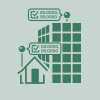 residential and business buildings