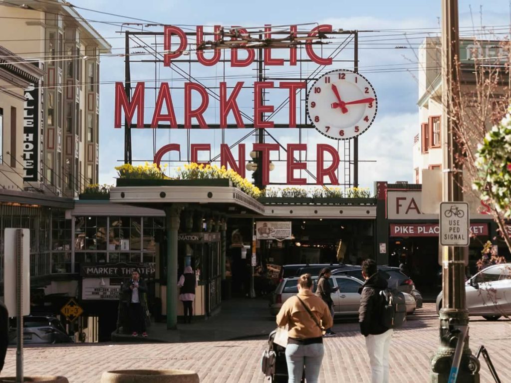 Pikes Place Public Market. Seattle, WA