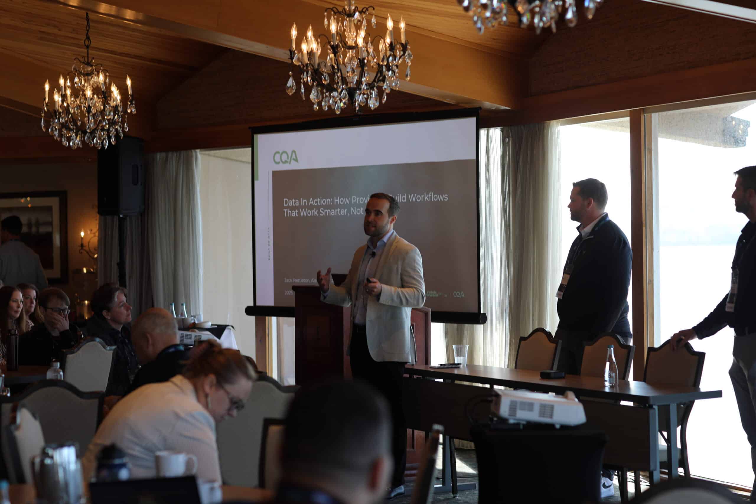 Data in action presentation