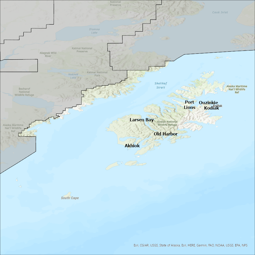Image of Kodiak Island