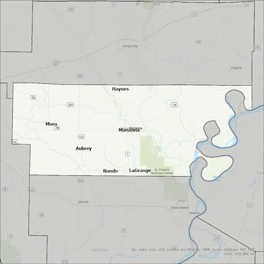 Lee County AR GIS Data - CostQuest Associates