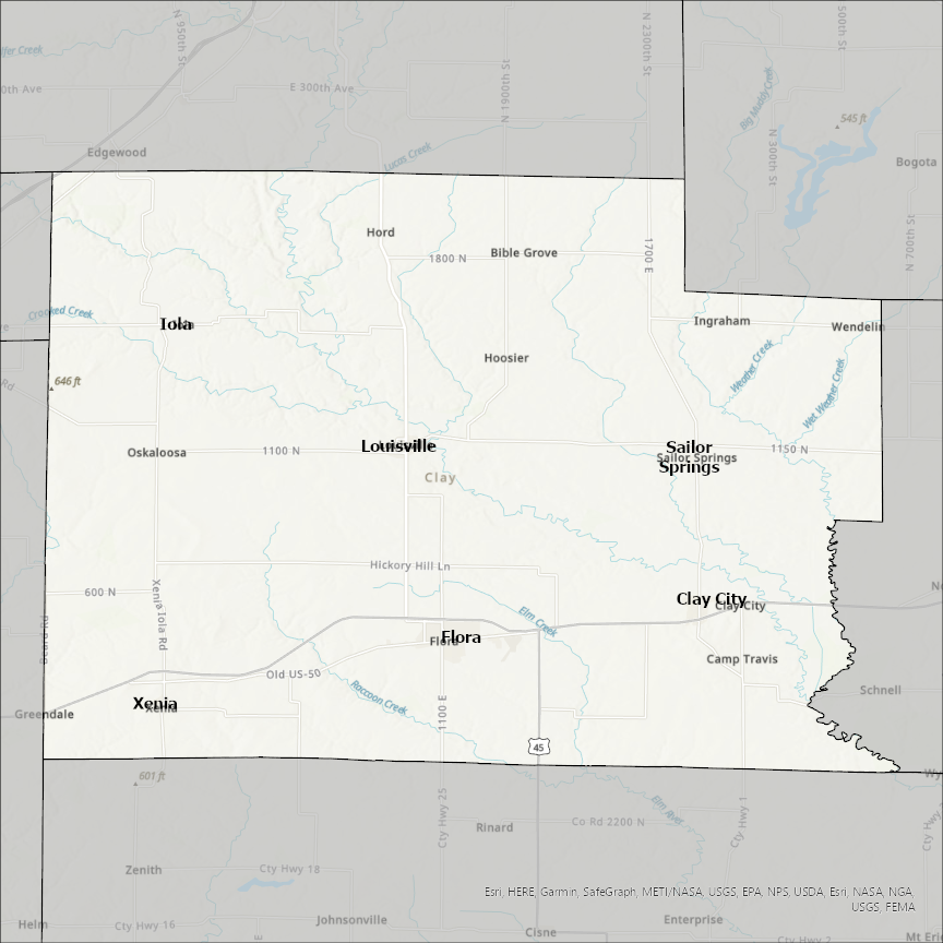 Clay County Gis Il Clay County Il Gis Data - Costquest Associates