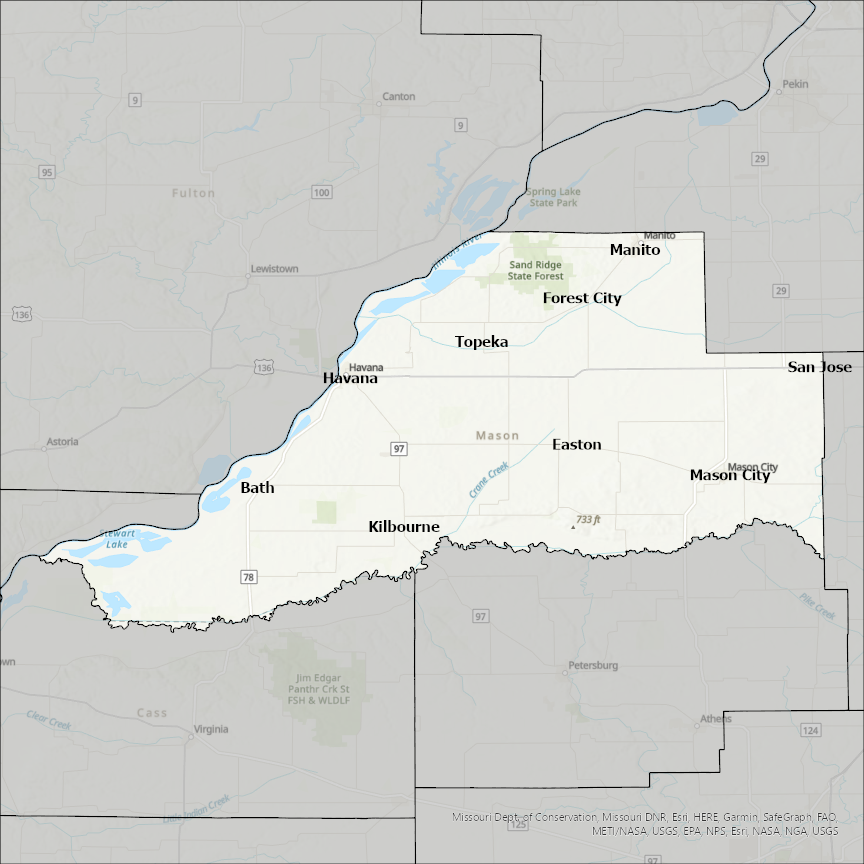Mason County Il Gis Map Billye Sharleen