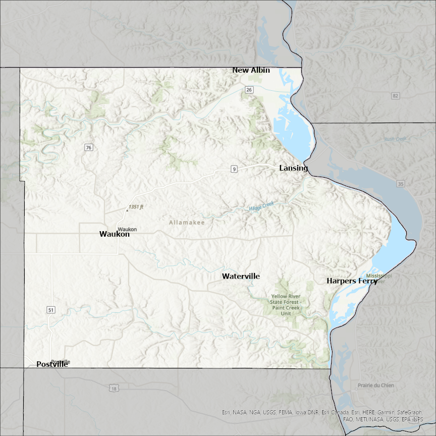Image of Allamakee