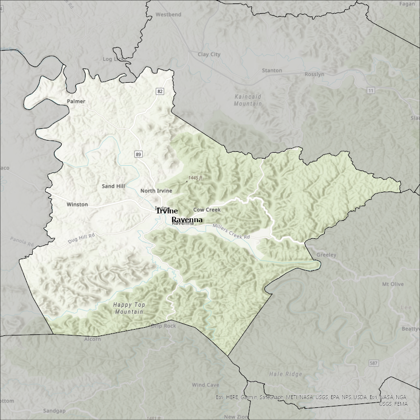 Estill County KY GIS Data CostQuest Associates