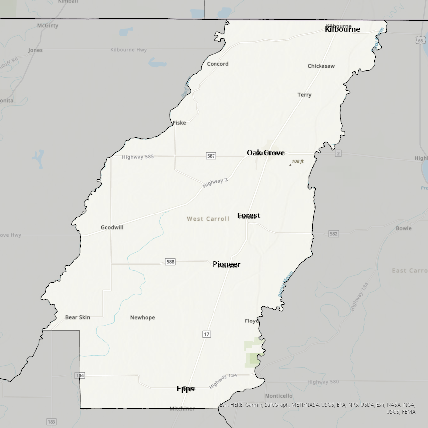 Image of West Carroll