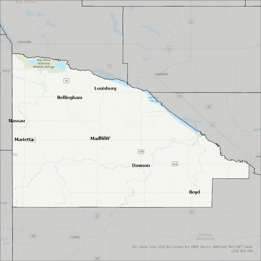 Big Stone County Gis Lac Qui Parle County Mn Gis Data - Costquest Associates