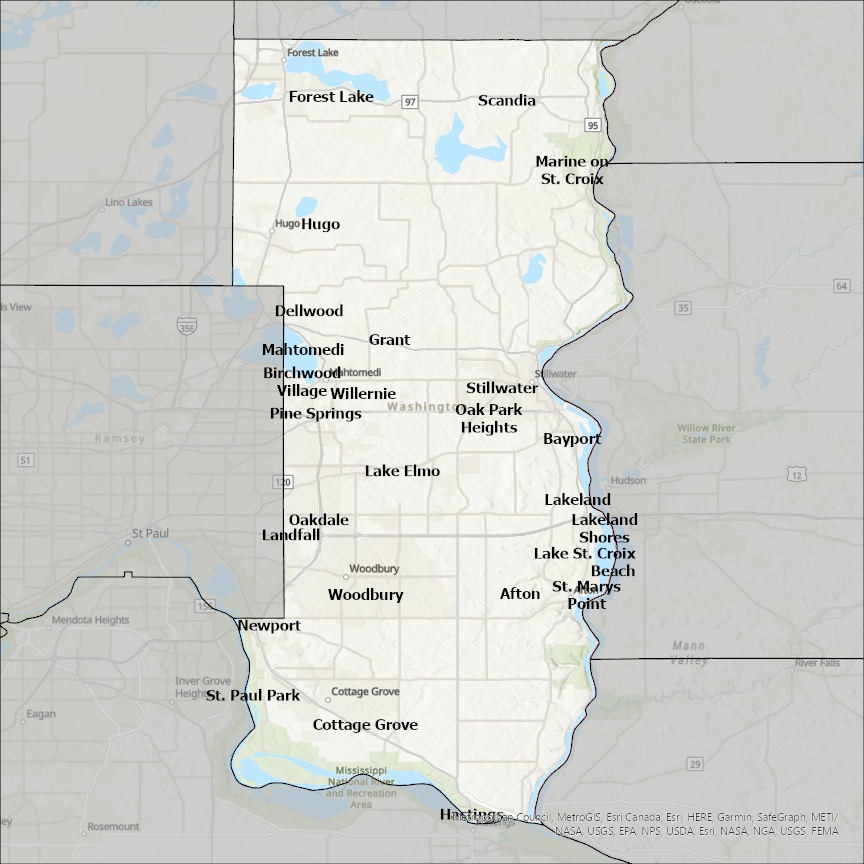 Chisago County Mn Gis Washington County Mn Gis Data - Costquest Associates