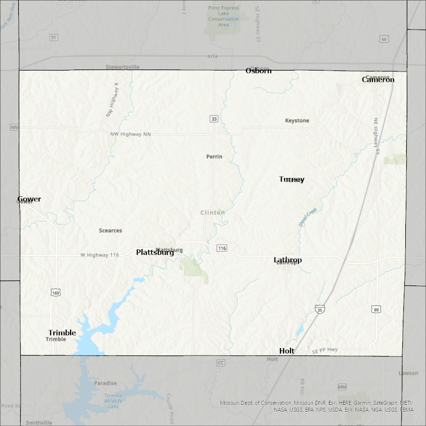 Clinton County Mo Gis Clinton County Mo Gis Data - Costquest Associates