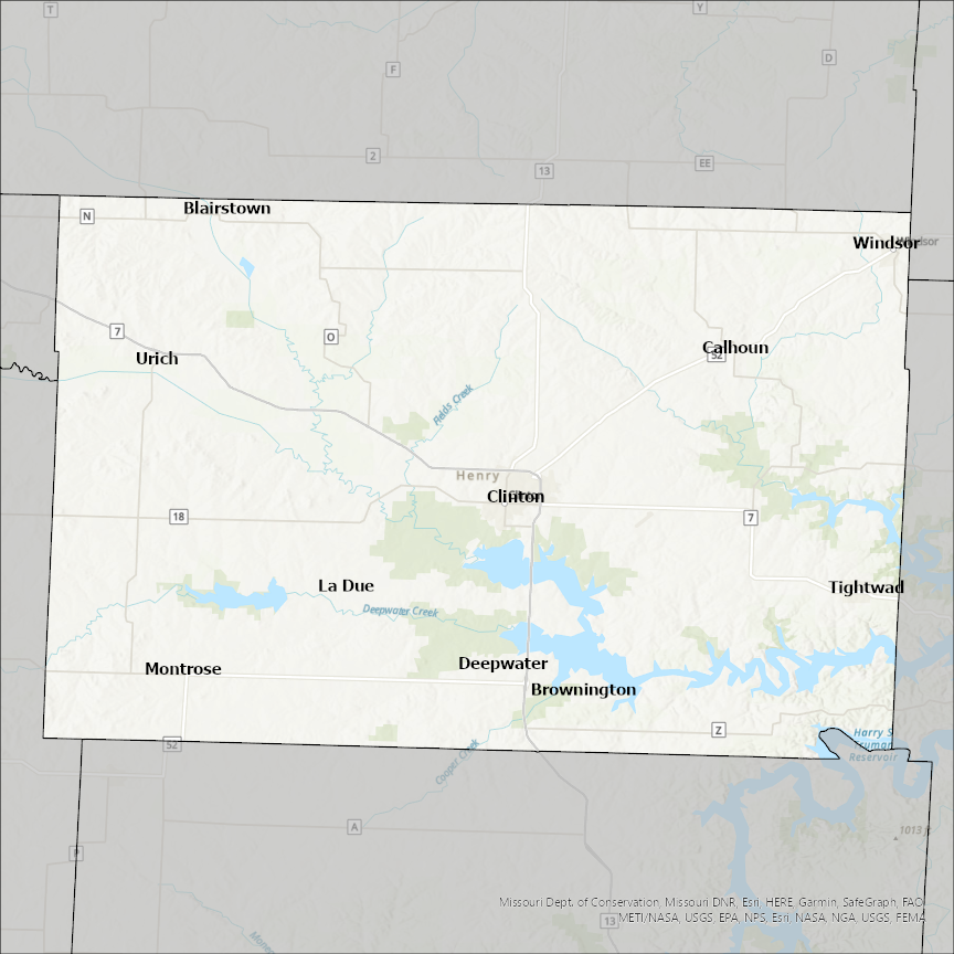 Clinton County Mo Gis Henry County Mo Gis Data - Costquest Associates