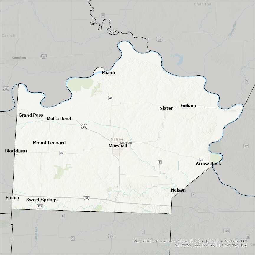 Saline County Mo Gis Saline County Mo Gis Data - Costquest Associates