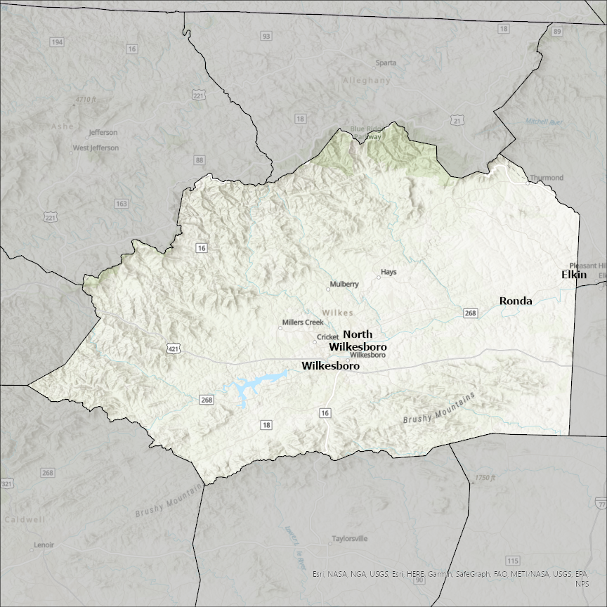 Wilkes County Gis Mapping Wilkes County Nc Gis Data Costquest Associates