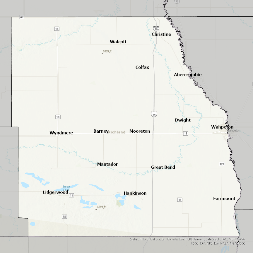 Richland County Nd Gis Richland County Nd Gis Data - Costquest Associates