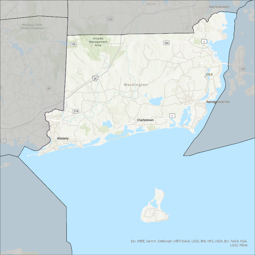 South Kingstown Ri Gis Washington County Ri Gis Data - Costquest Associates