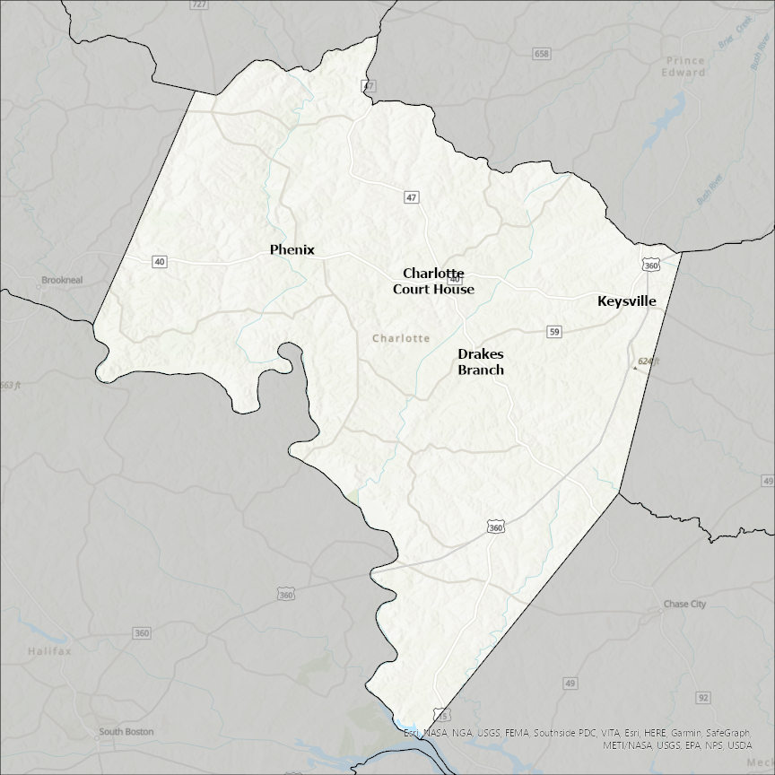Charlotte County Va Gis Charlotte County Va Gis Data - Costquest Associates